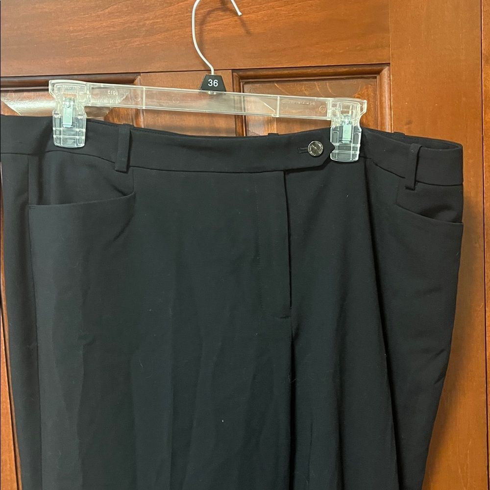 Calvin Klein Women’s Black Modern Fit Dress Pants - Picture 4 of 4